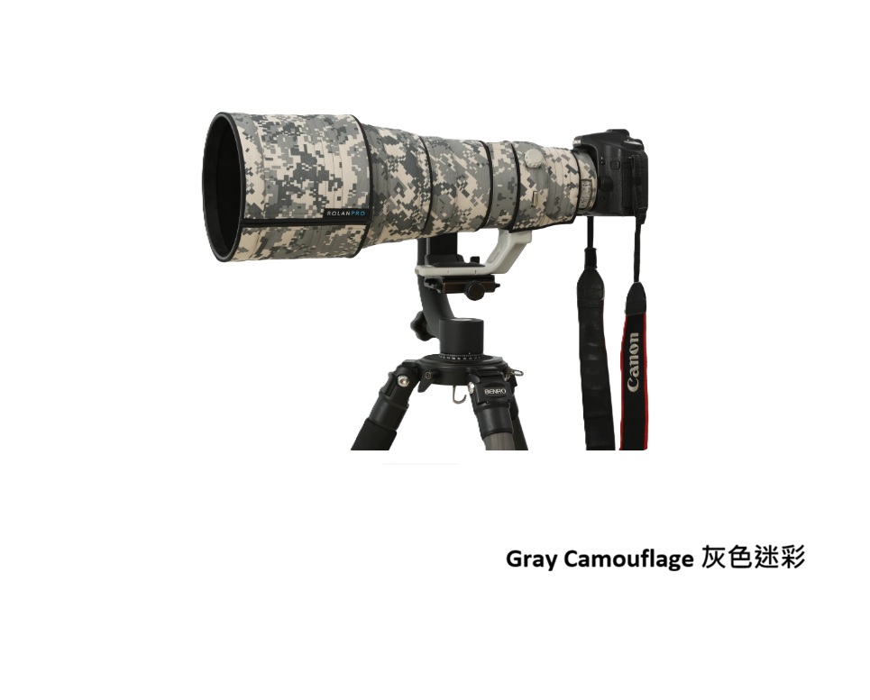 ROLANPRO Lens Camouflage Coat For Canon EF 400mm f/2.8L IS USM 防水炮衣 