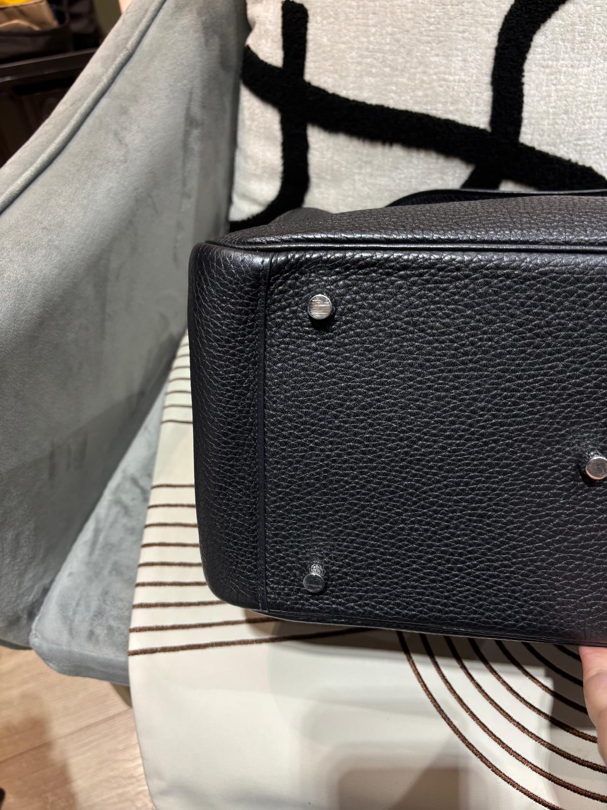 Hermes Lindy 34 Stamp T 黑銀 100%Authentic, 90%New ✅Box