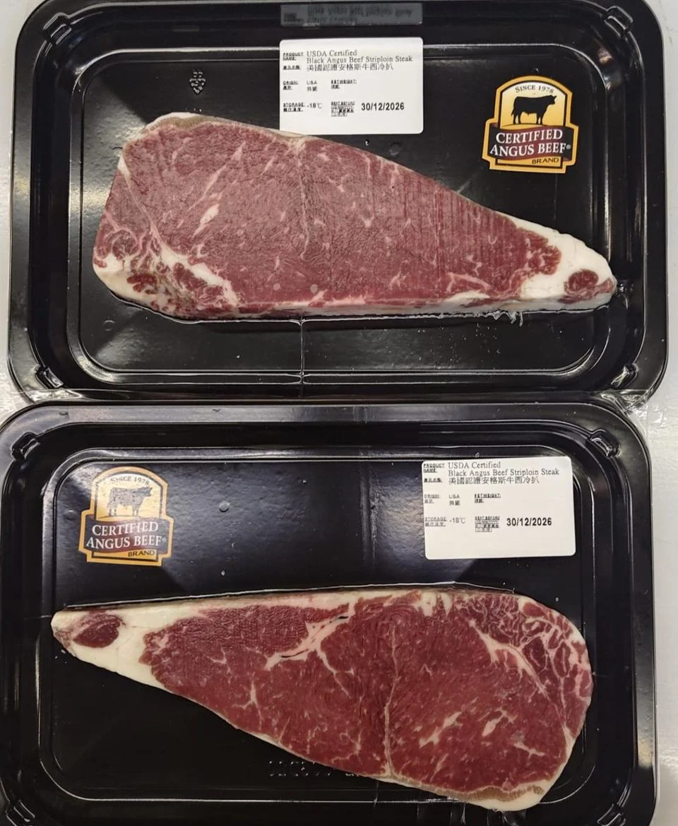 🥩 頂級安格斯西冷牛扒 200–220g/塊