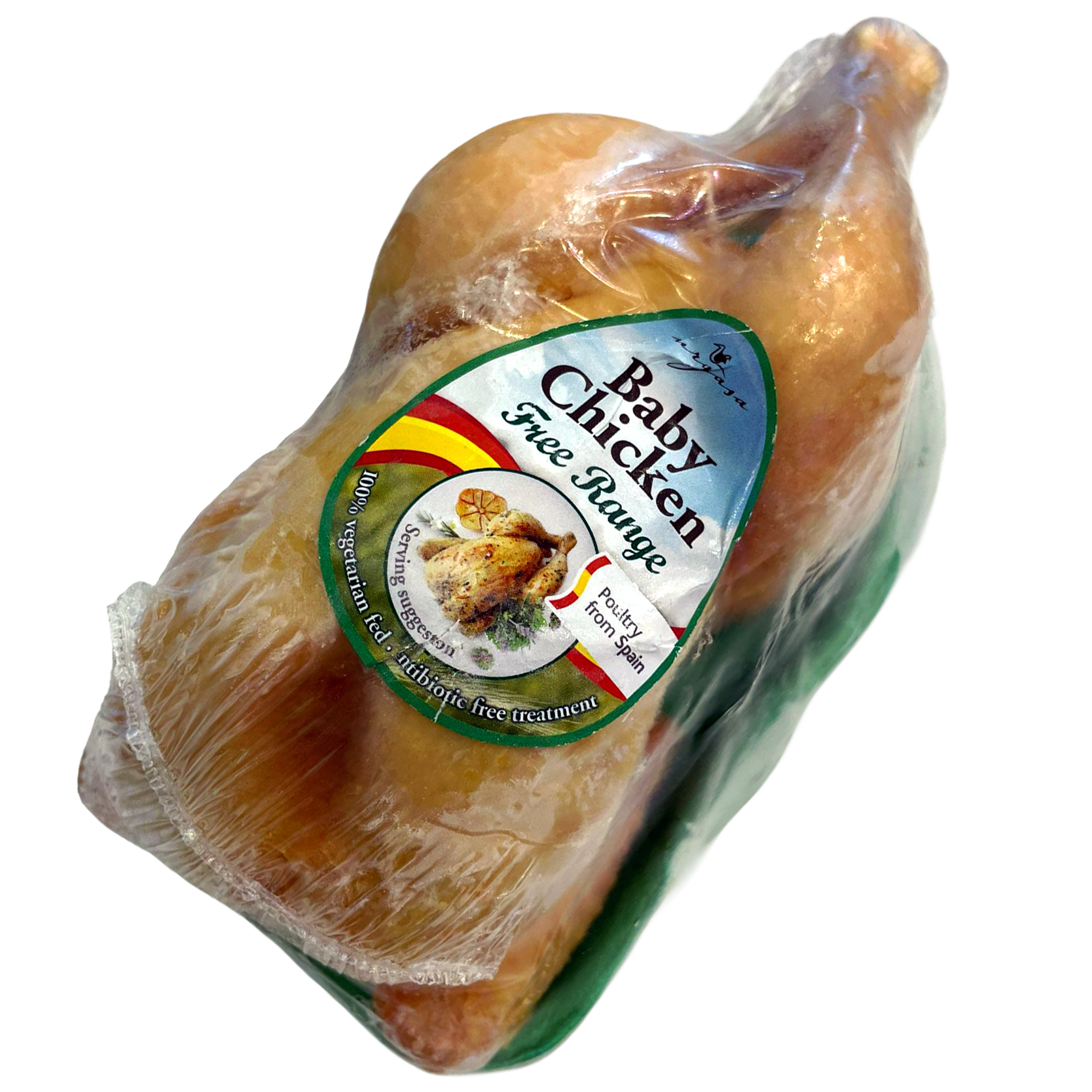 西班牙 Urgasa 無激素黃油走地春雞(400-500g) - 1隻