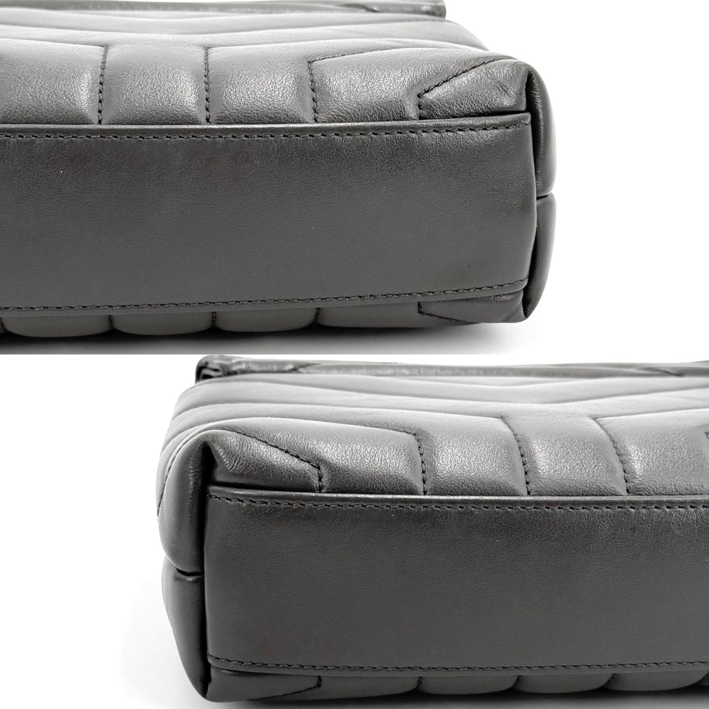 【預訂貨品】YSL 灰色豆腐包