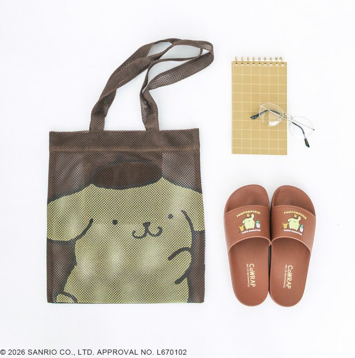 日本預訂📍日本Sanrio得意雙面圖案網面Tote Bag 1/4日本開售