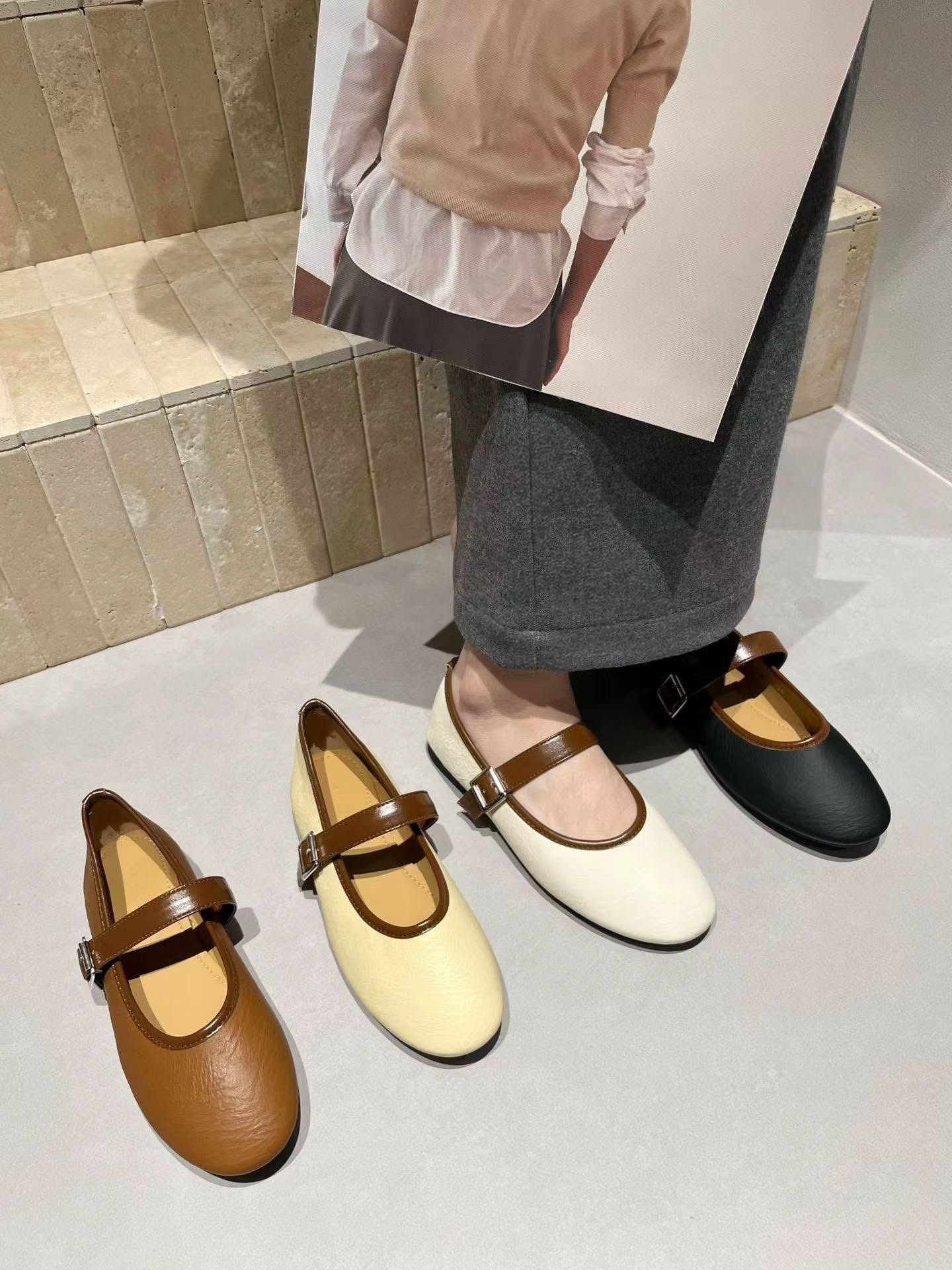693-42 复古玛丽珍平底鞋 🇨🇳