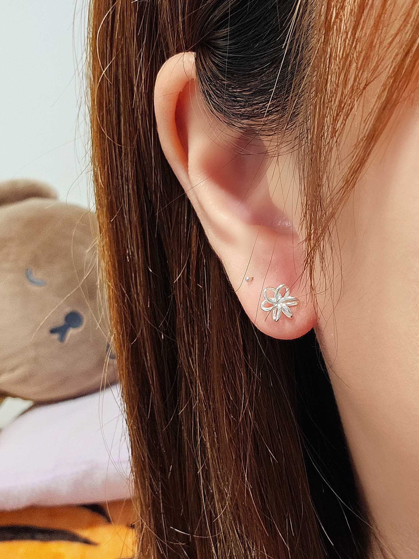 S925 - EE0335 Twisted Earrings