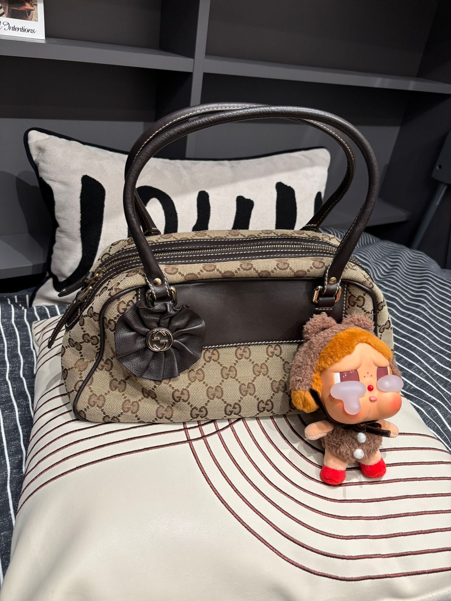 Gucci Boston Shoulder Bag 100%Authentic ,95%new✅dust bag 