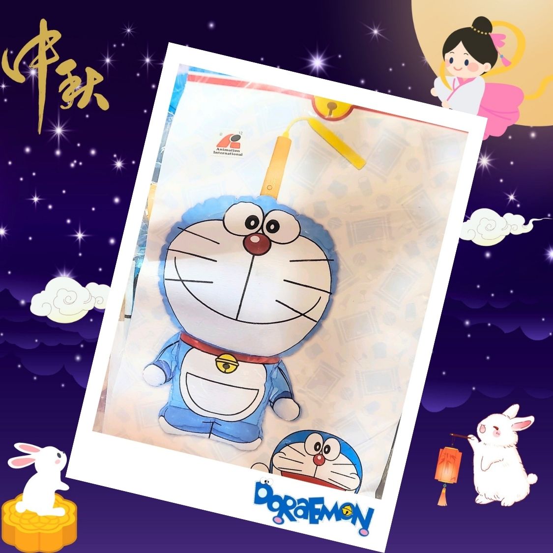 正版叮噹燈籠▪︎Doraemon 燈籠▪︎ 3D立體吹氣音樂燈籠▪︎中秋節燈籠 ▪︎中秋節禮物▪︎lantern▪︎燈龍