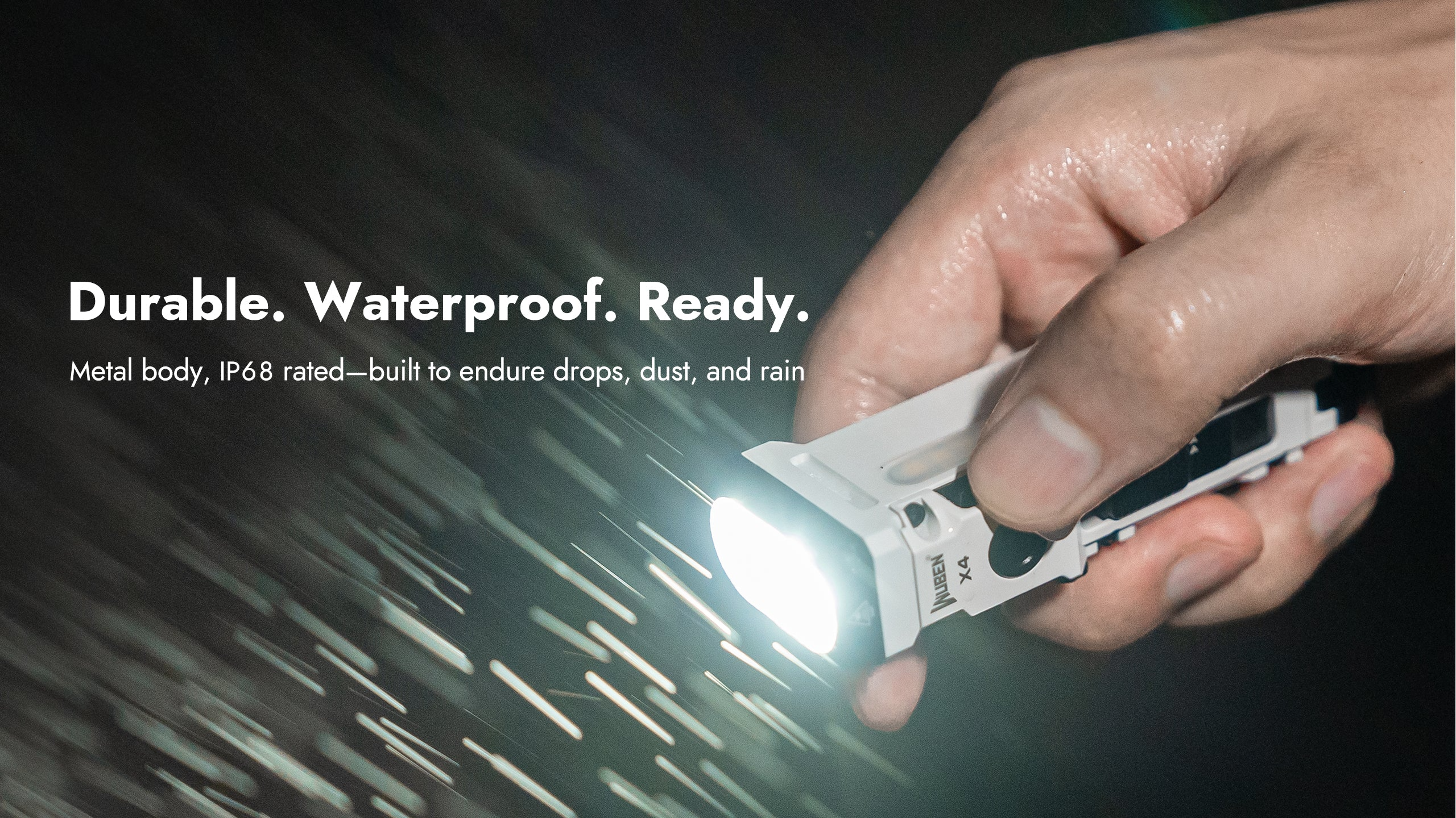 Wuben X4 輕量化多功能手電筒