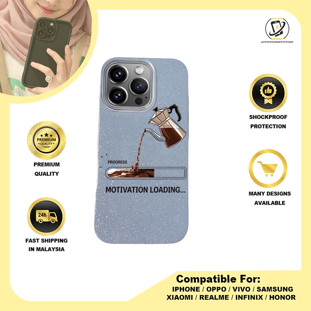 BLING CASE PHONE FOR IPHONE - DESIGN COFFEE A