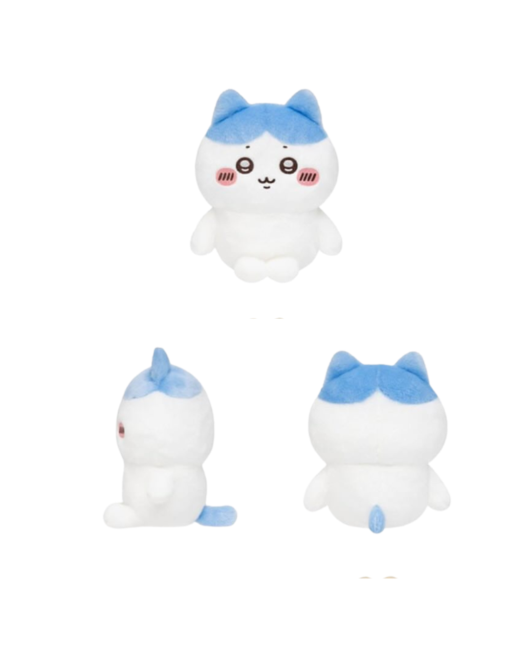 【Apr3日版官方】Chiikawa 稍微擺姿勢的毛公仔 - 小八