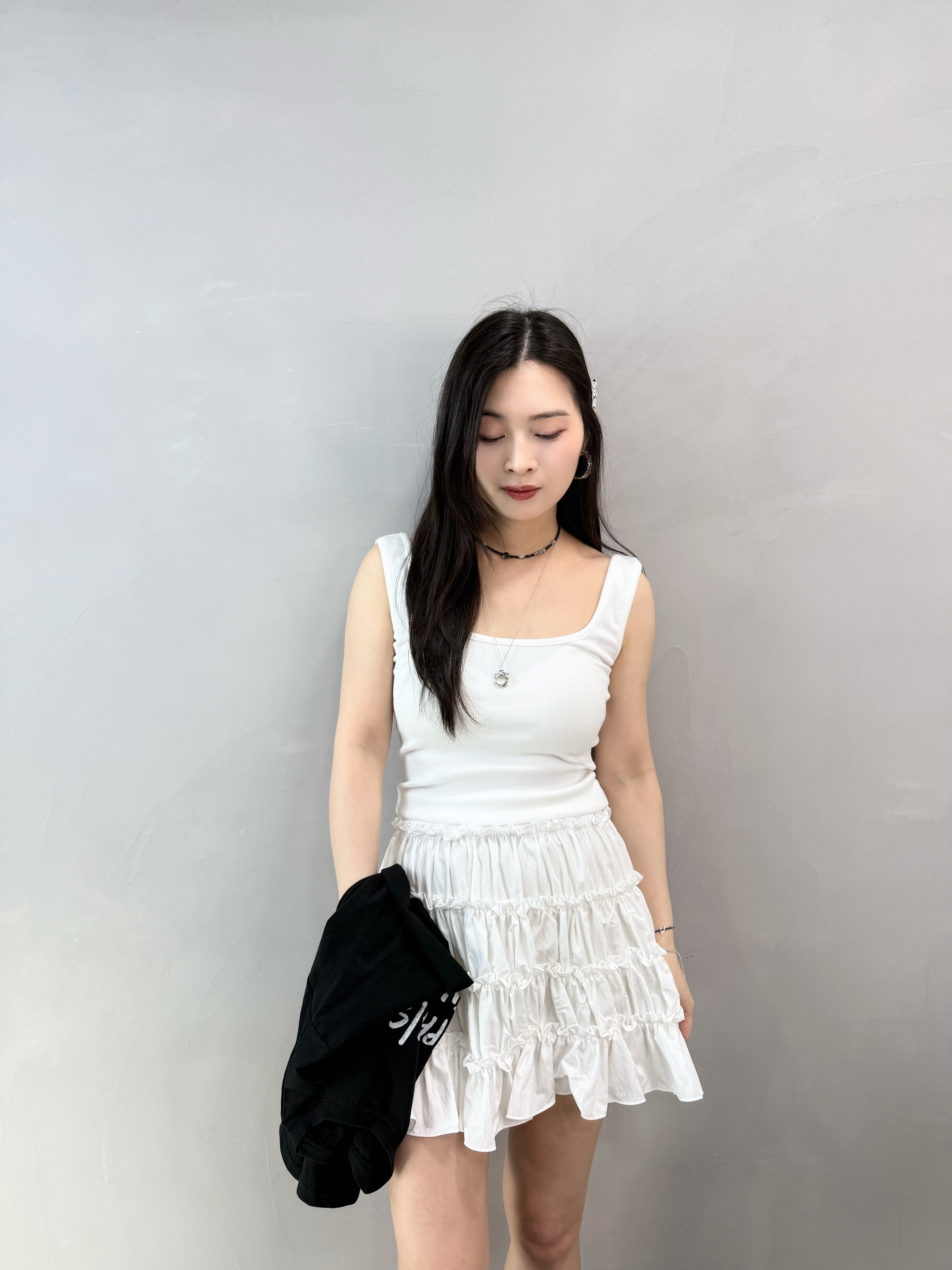 K60 背心拼ruffle Ops