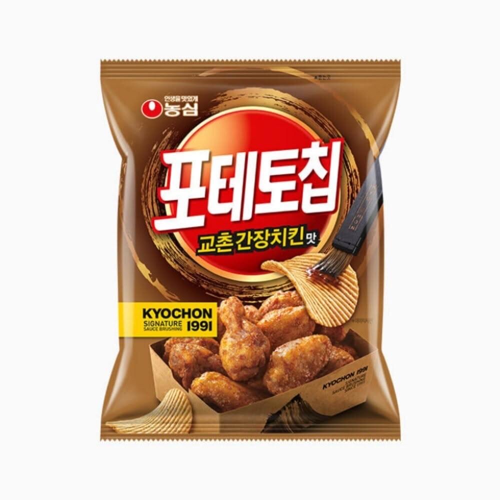 農心橋村醬油炸雞味薯片