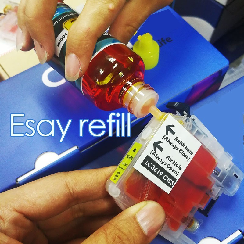 🔥Compatible Brother LC3619xl Refill Ink Bottle 🔥100ml  LC3617 MFC-J2330dw MFC-J2730dw MFC-J3530dw MFC-J3930dw LC-3619