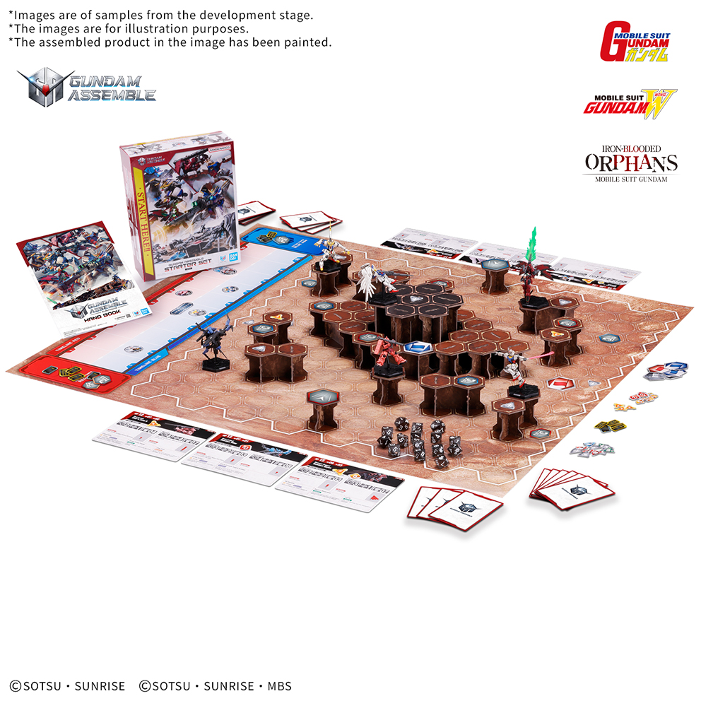 (預訂訂金 $100) (總價 $193) Bandai 高達戰棋遊戲 Gundam Assemble Starter Set 01 [ST01] 新手包 01 (行版) 