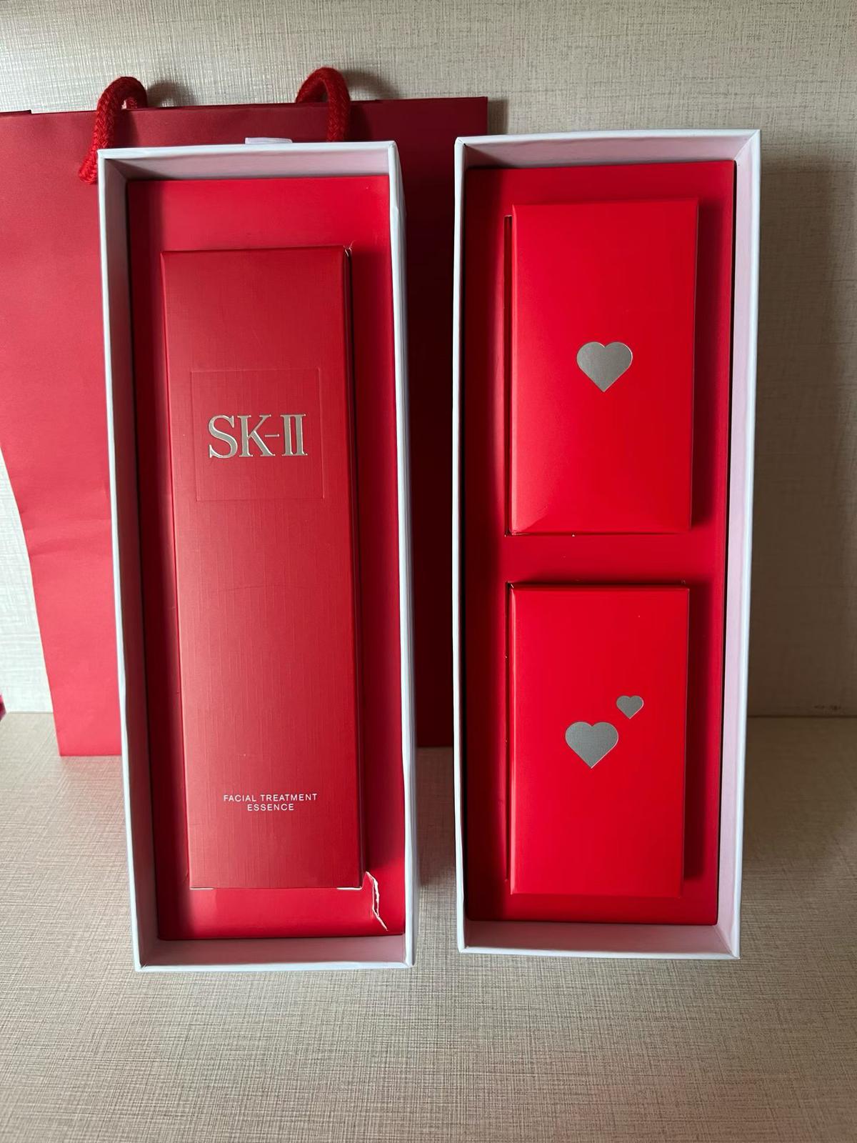 新版SK2神仙水情人節小熊禮盒一拖六套盒