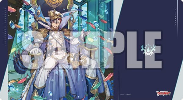 [預訂] Cardfight!! Vanguard 卡套 桌墊 8月份 業炎竜皇 星輝兵 蒼嵐業竜 スチームディーヴァ 征標艦隊提督