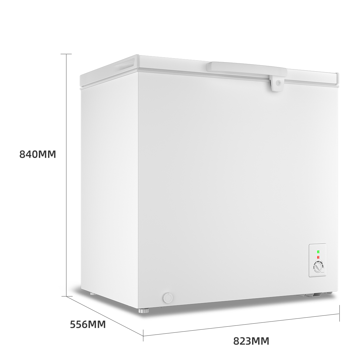 CHiQ CCF199-GR 239L Chest Freezer Grey 