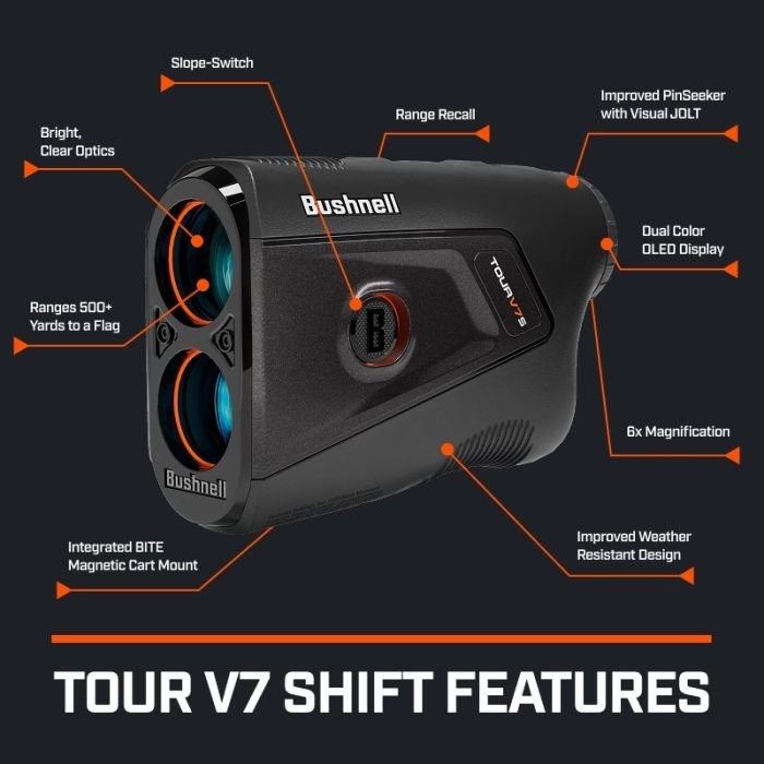 BUSHNELL TOUR V7 SHIFT 測距儀 - 黑