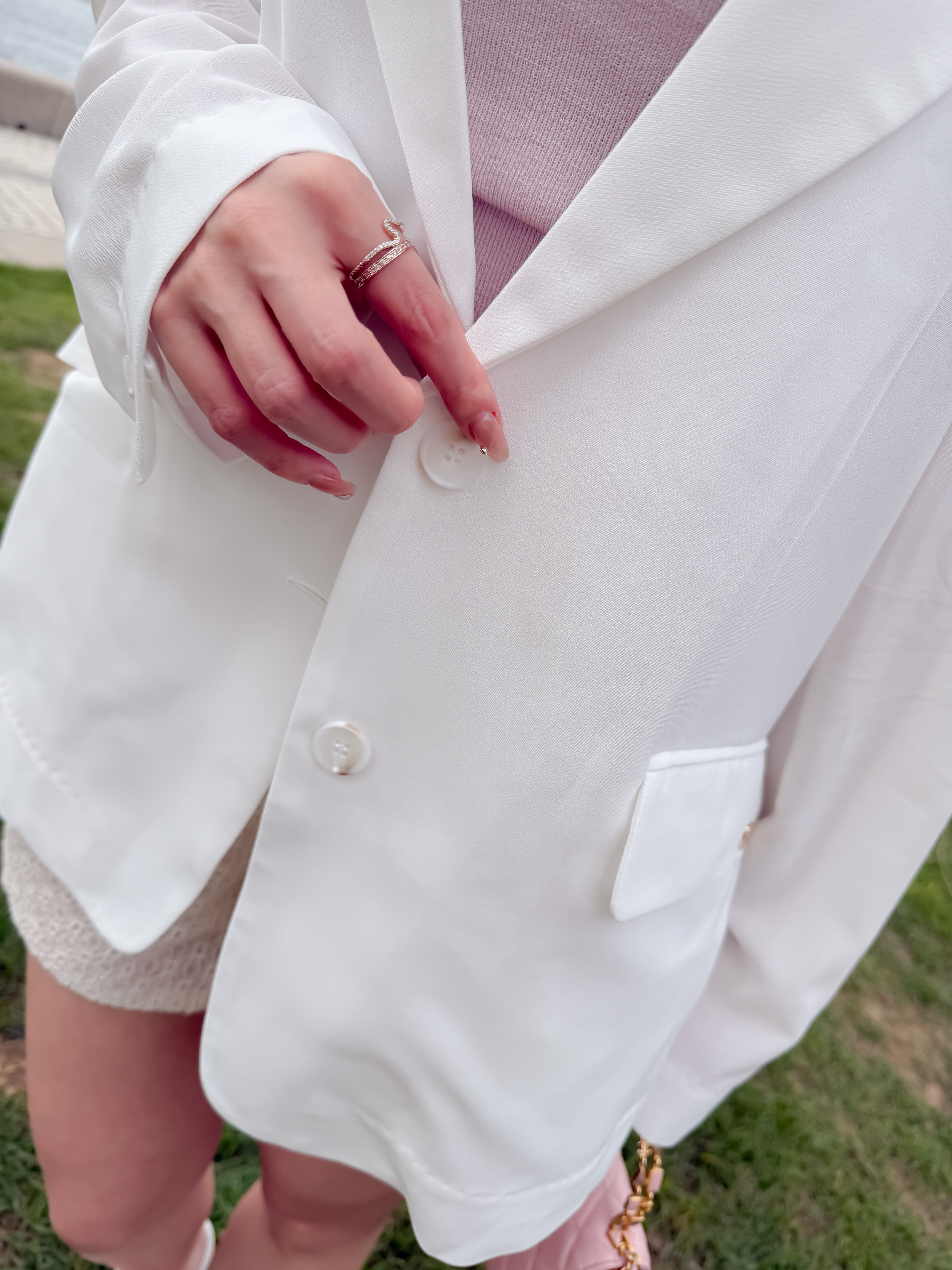 TheSand 氣質Belt Blazer