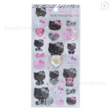 Sanrio kitty黑皮貼紙 SAC-RS-KTZ