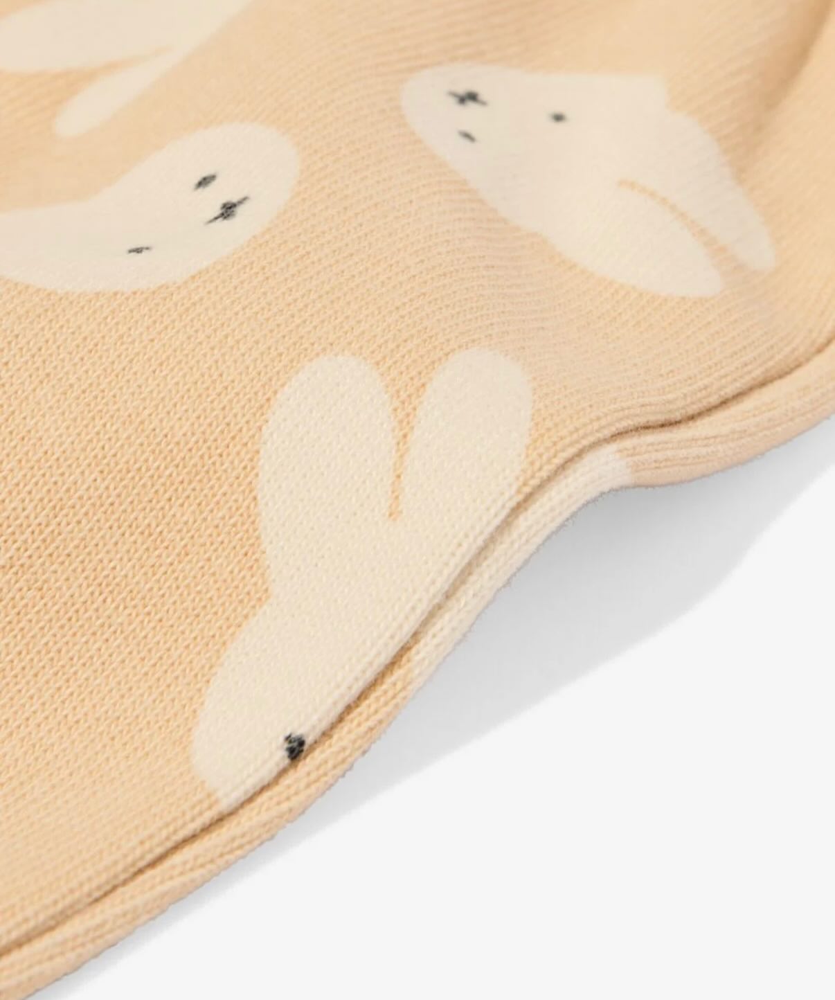 Miffy newborn baby pants (sand)
