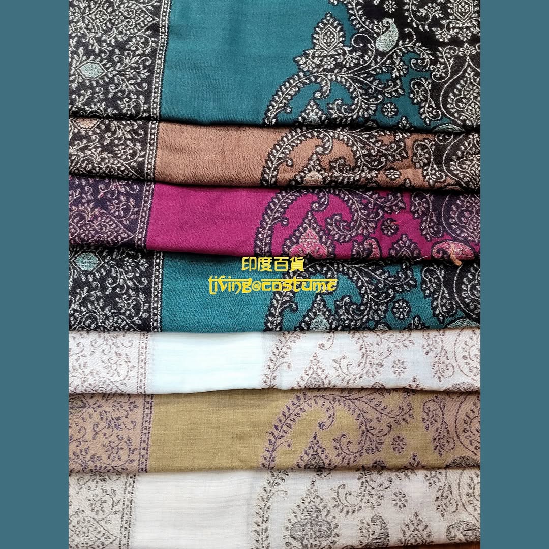 印度細緻羊毛 (Fine Wool) 披肩