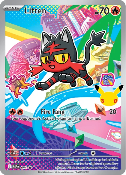PTCG 美版 寶可夢卡牌遊戲 - MEP -043~045