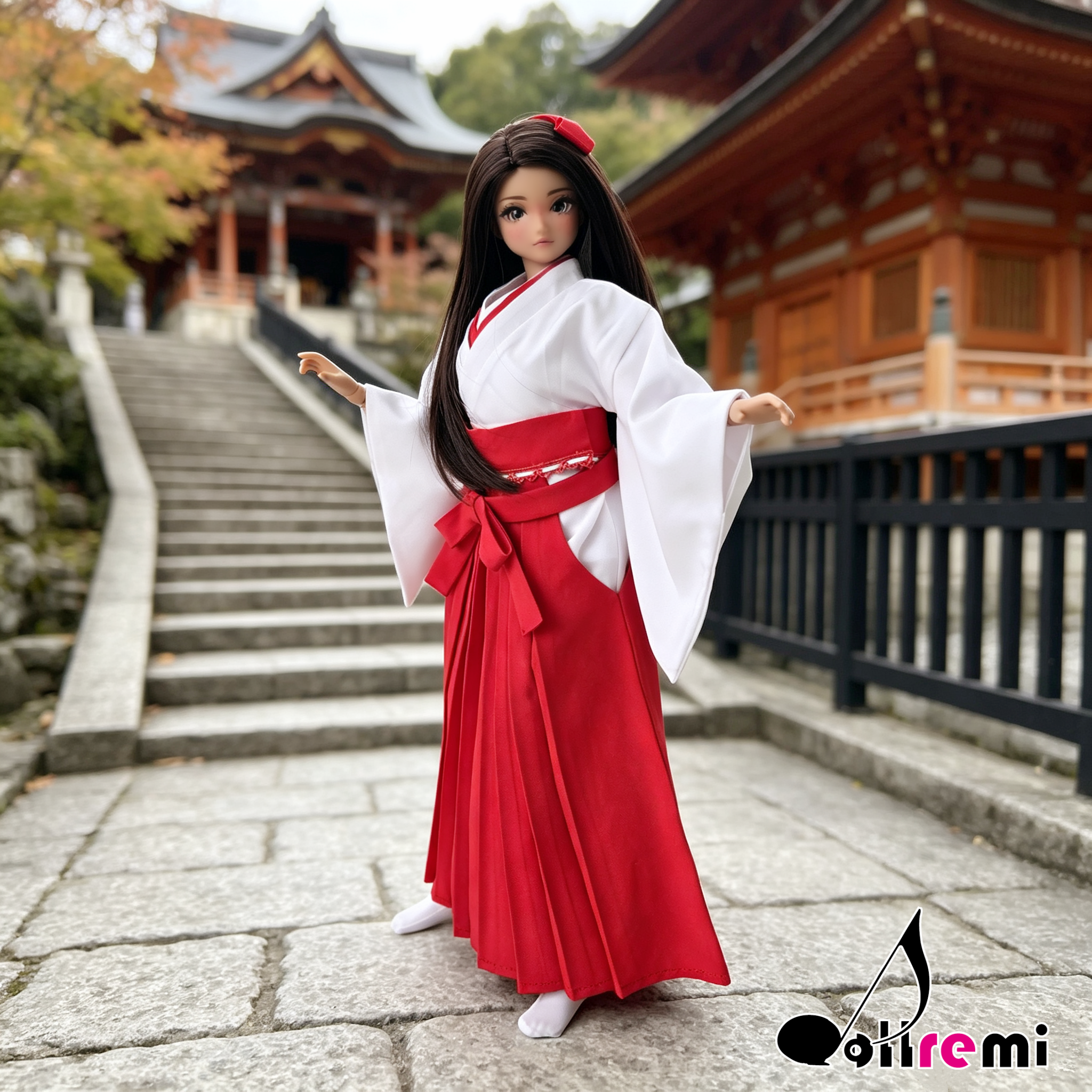 【dollremi】(P024) 巫女服裝 Shrine Maidens Costume
