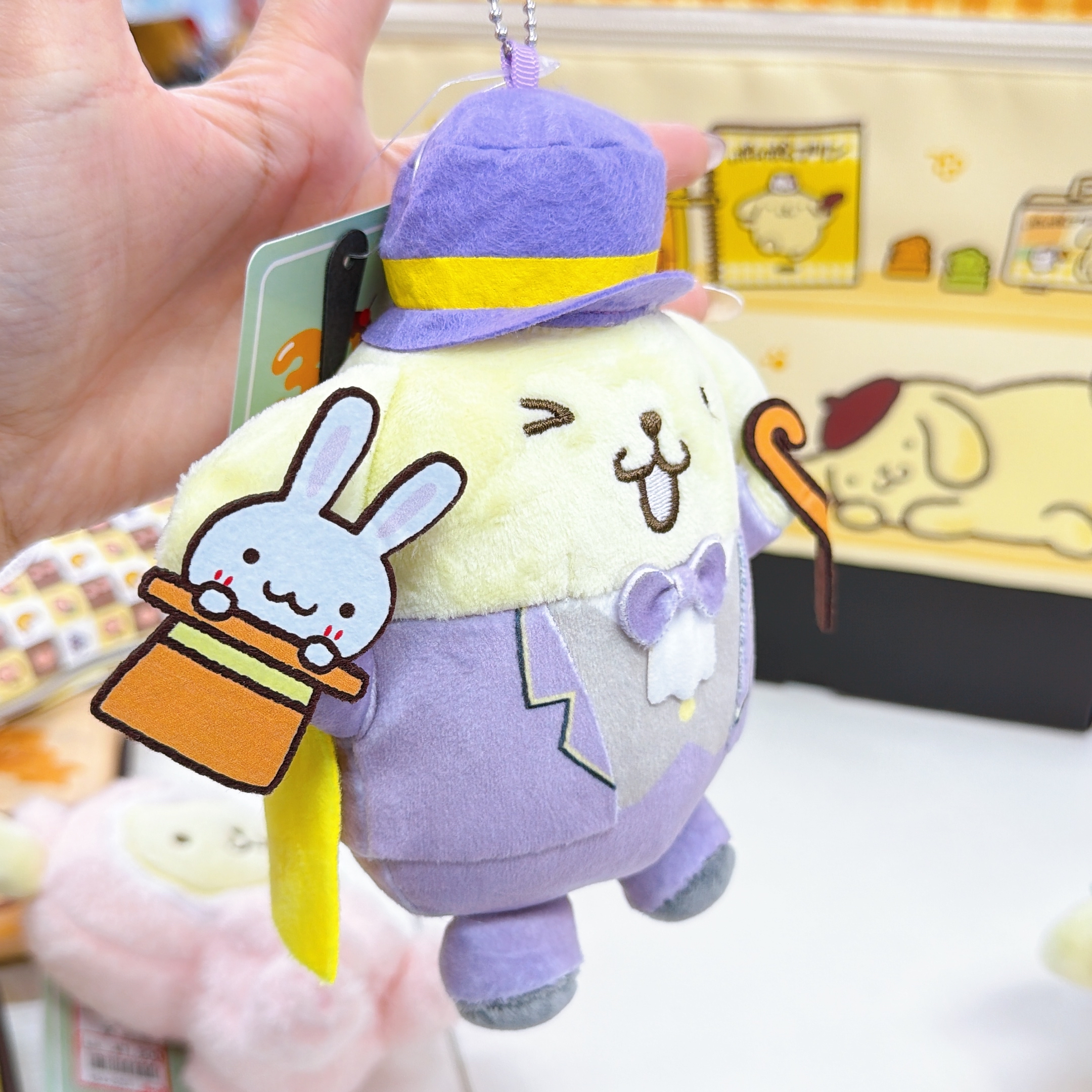 日本直送布甸狗30周年系列 公仔掛飾