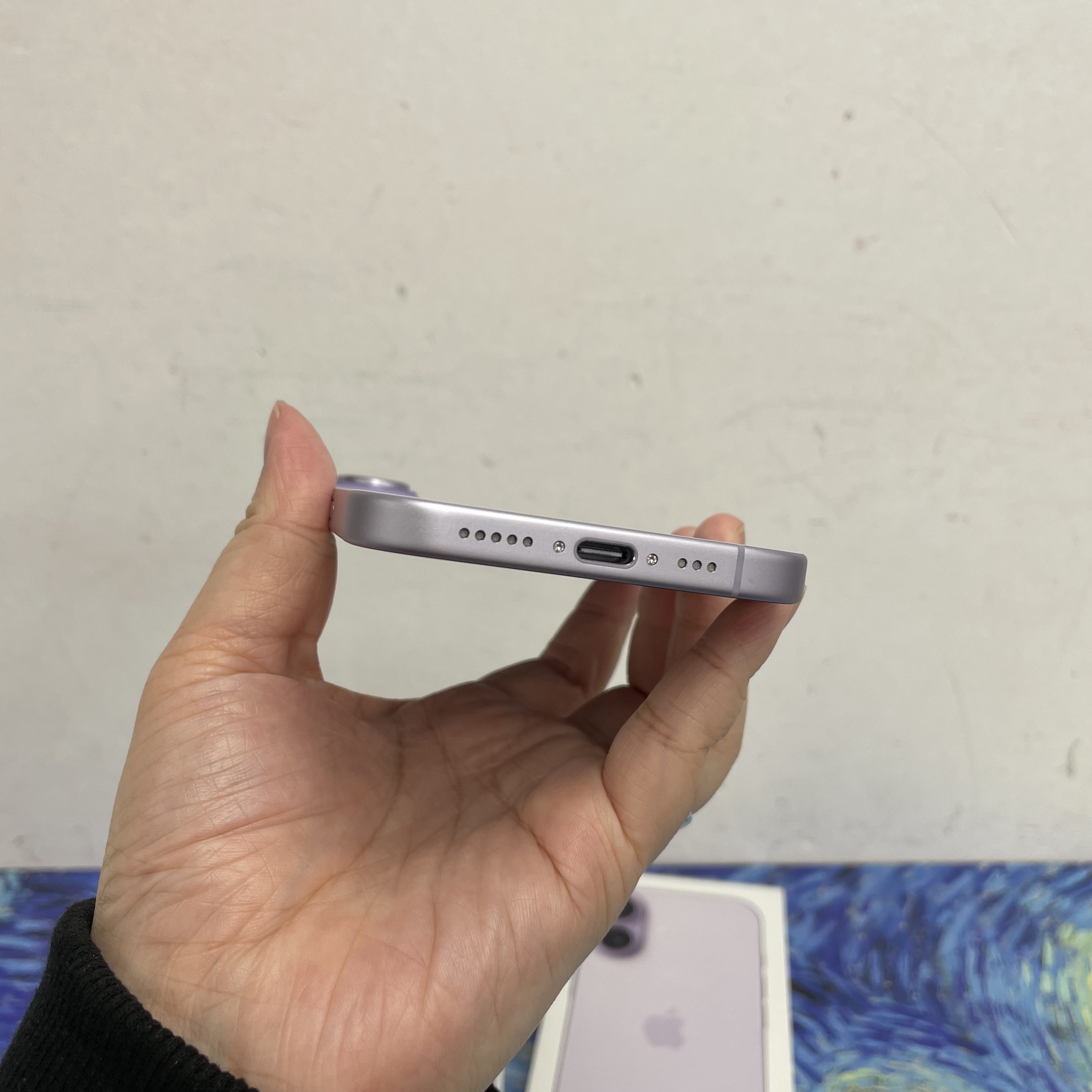 *5851 17 完美機 256GB 電100 紫色 purple