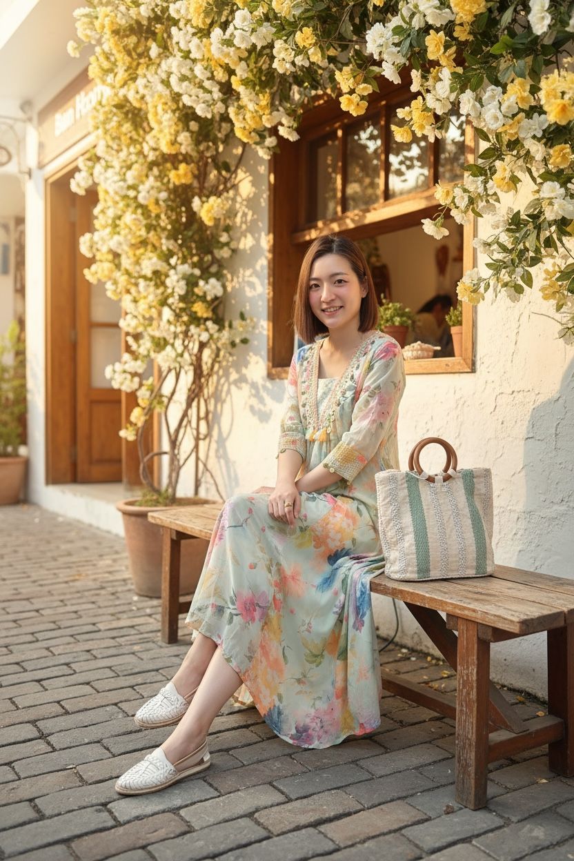 Watercolor Silky Floral OP #1410