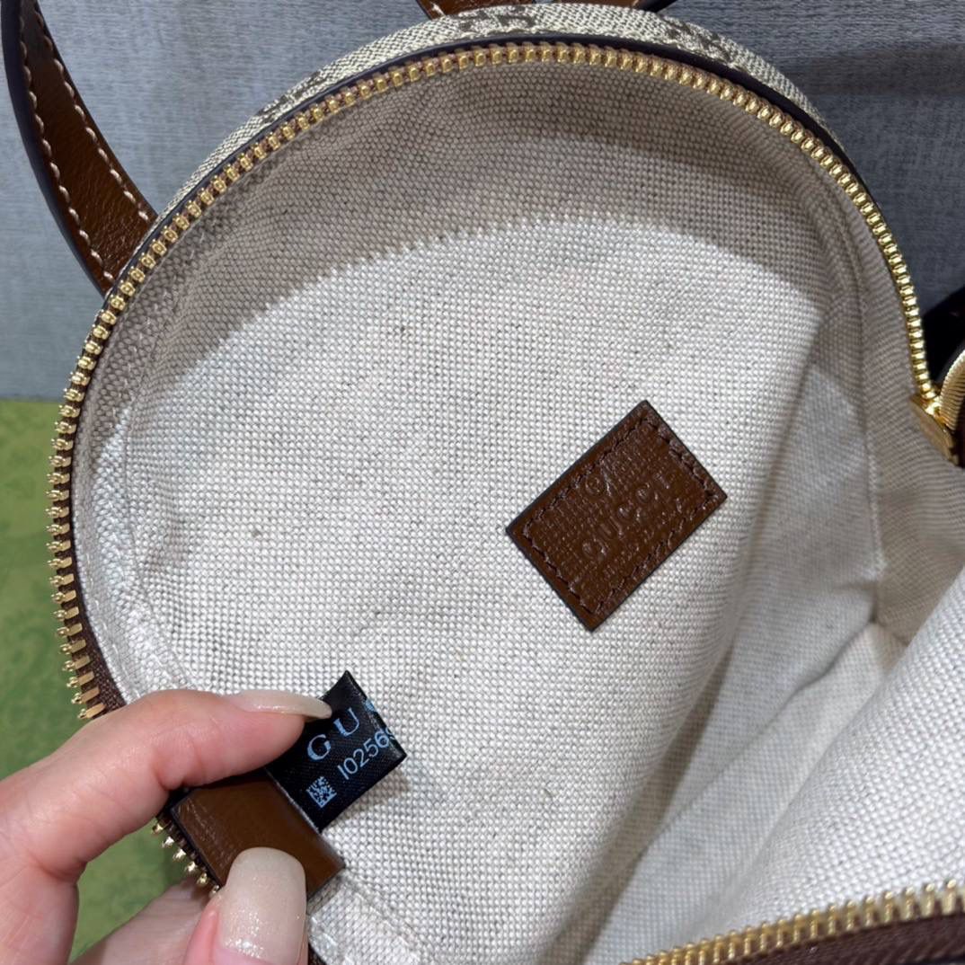 ▪大货实拍 𝐆𝐮𝐜𝐜𝐢 𝐦𝐢𝐧𝐢 𝐛𝐚𝐜𝐤𝐩𝐚𝐜𝐤小可爱 型号：725654 尺寸：15*19*8cm