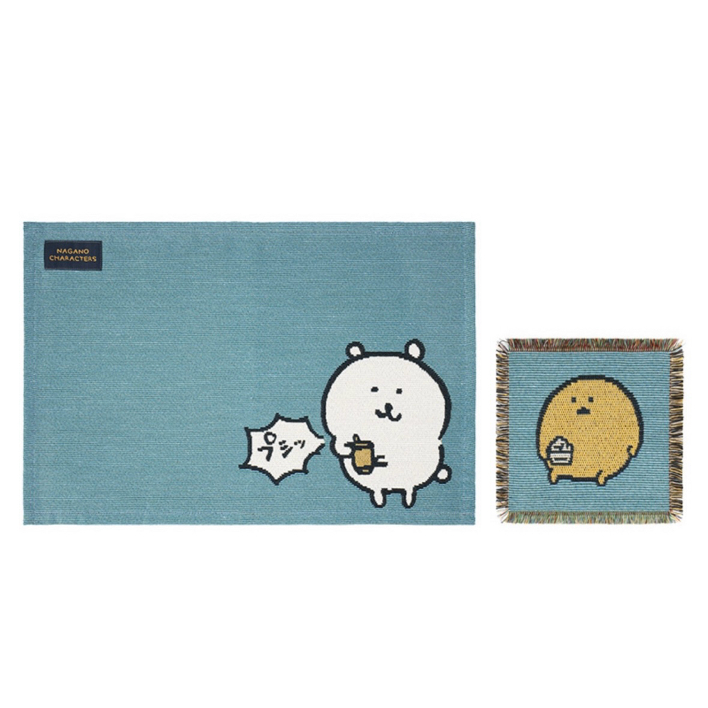 自嘲熊 餐墊杯墊套裝｜預訂