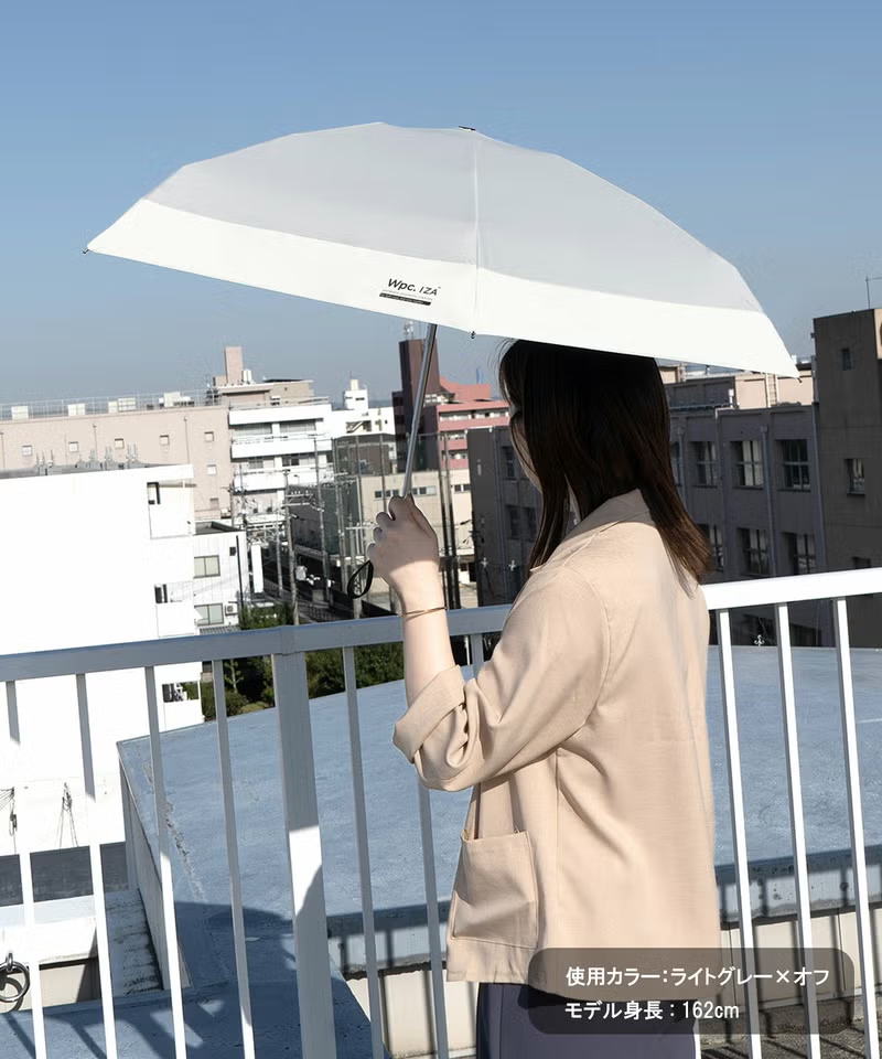 【日本直送】Wpc. IZA Compact 降溫縮骨遮｜晴雨兩用・激減 14.7°C (240g)