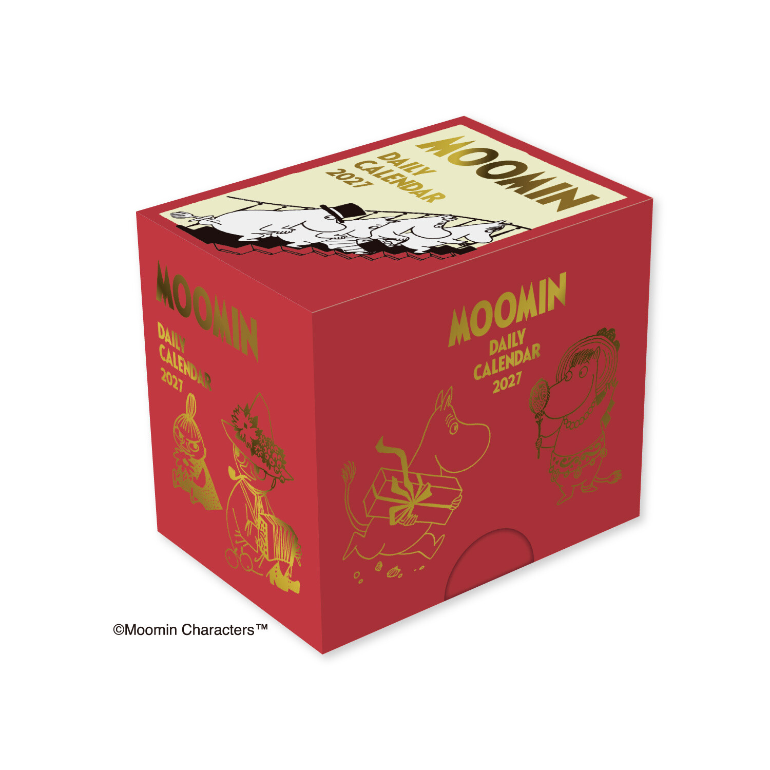 【2027日本限定】Moomin 姆明迷你撕頁日曆