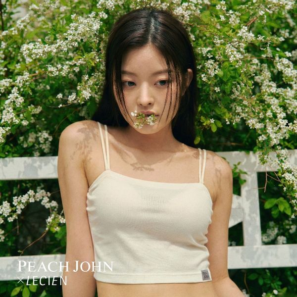 日本直送｜PEACH JOHN × LECIEN 聯名 可拆式肩帶背心露臍上衣 