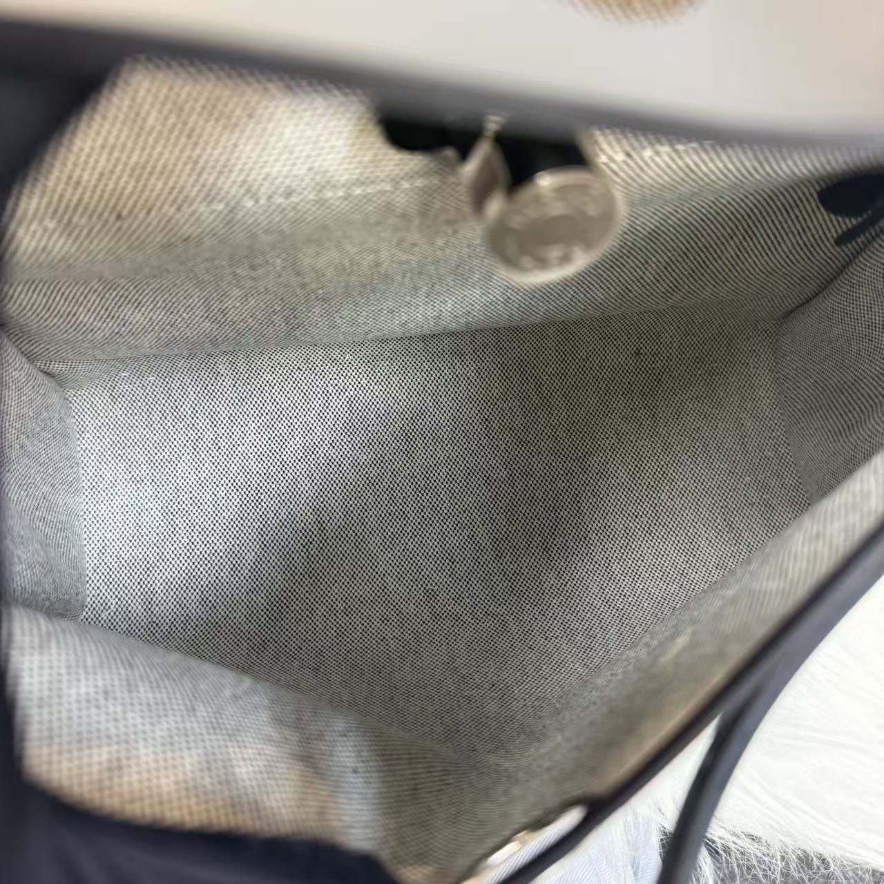 Hermes herbag31 子母袋 黑色拼防水塗層