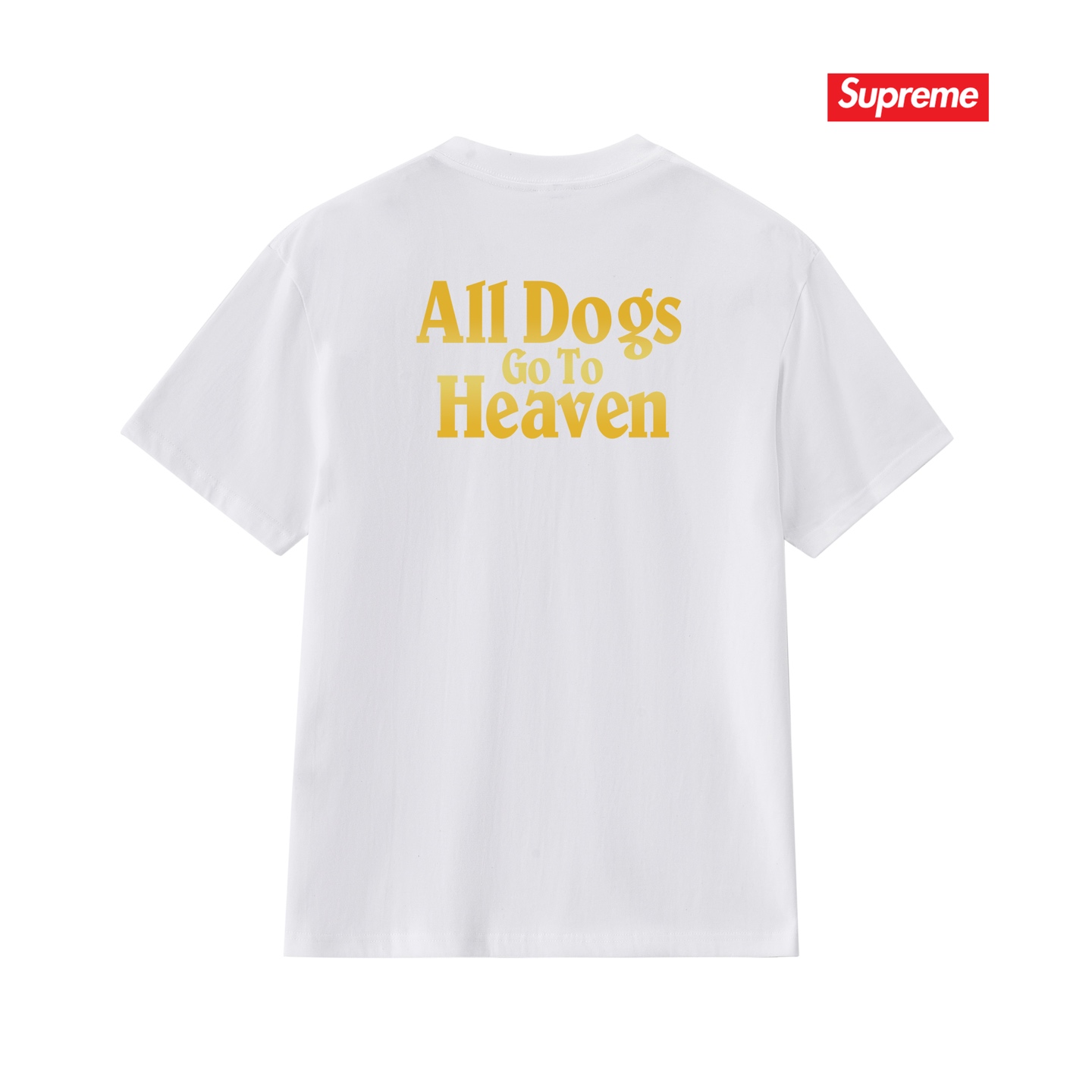 Supreme All Dogs Go To Heaven Tee