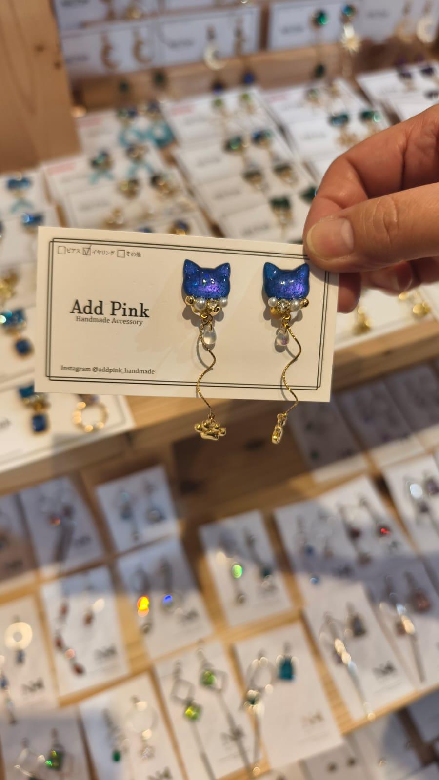 幫babe 找的日本handmade 猫猫🐱耳環
