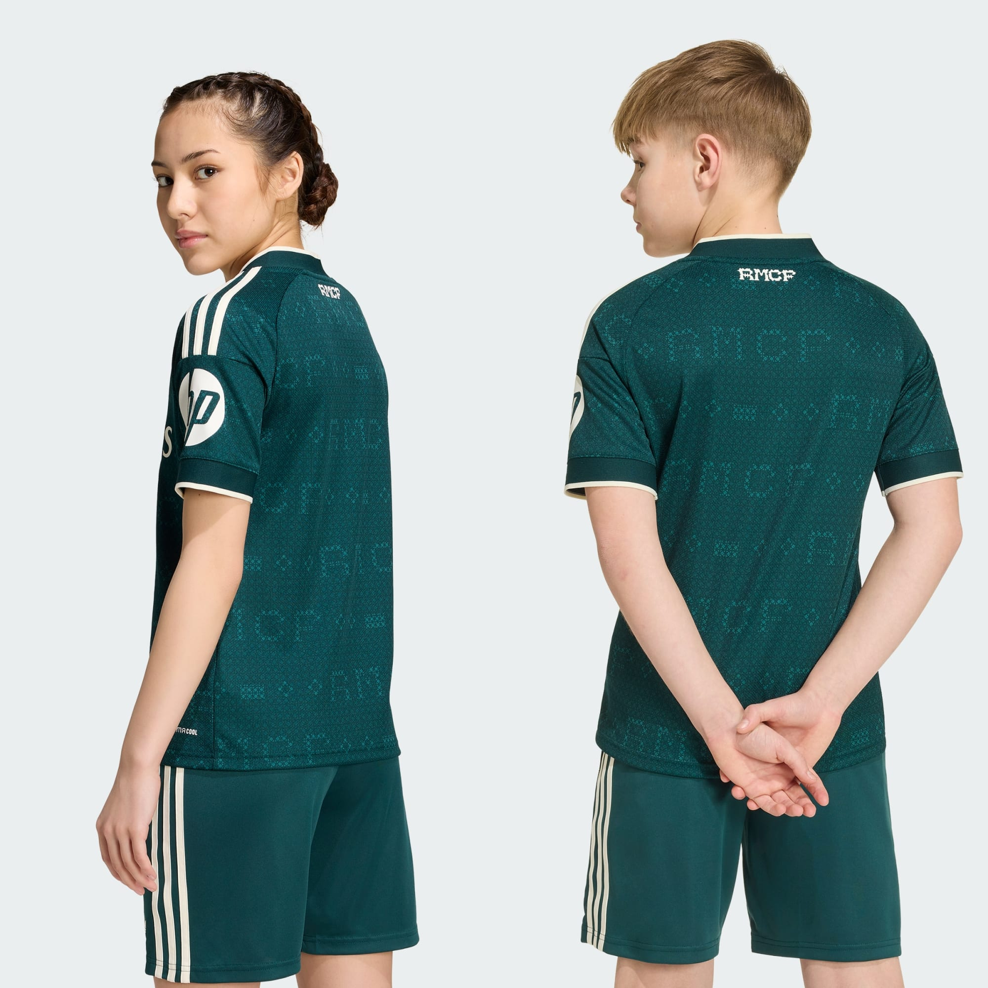 💚典雅的暗綠色調 Adidas Real Madrid 皇家馬德里 2026-27 作客童裝球迷版球衣 (可加印字章) KC3991