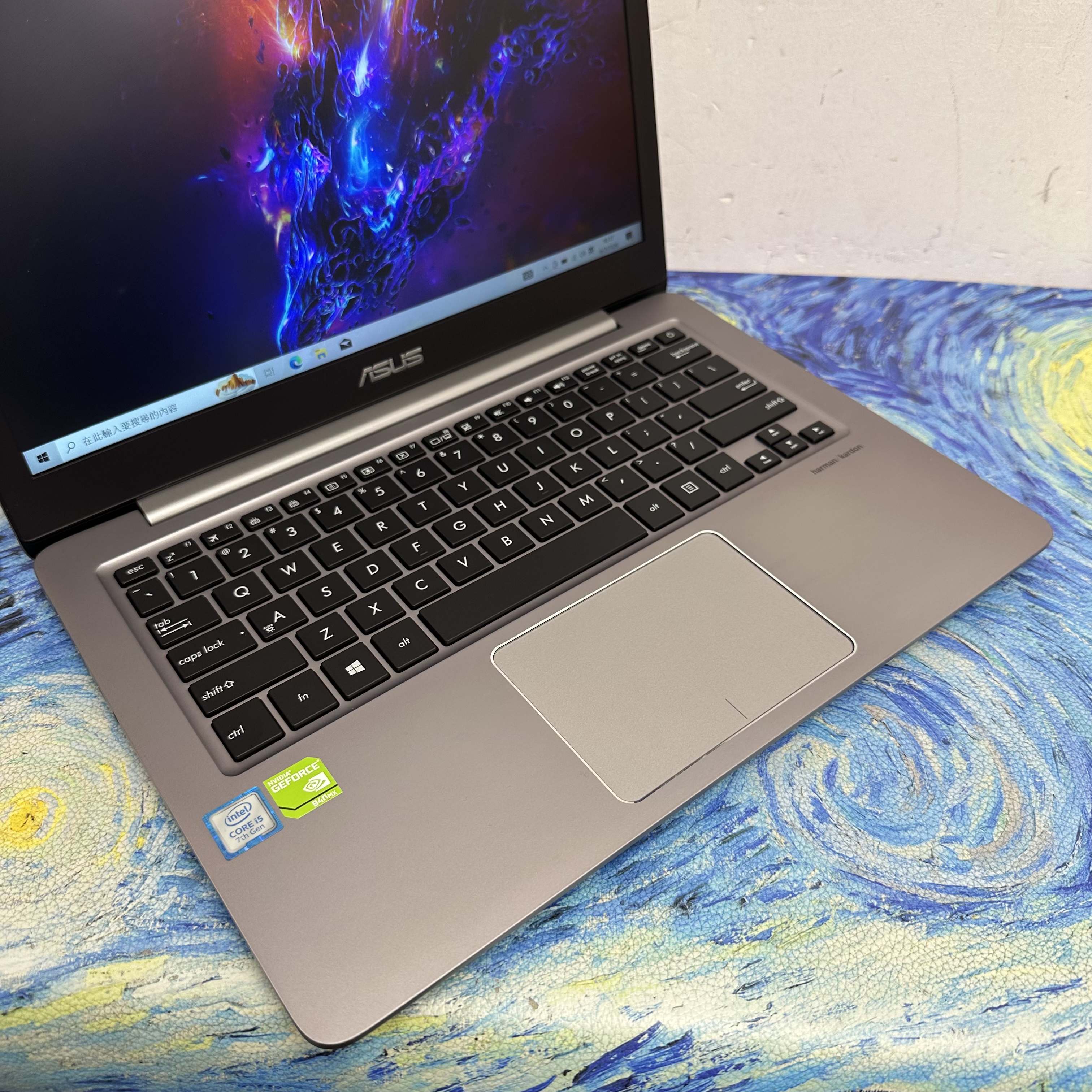 #5633 (華碩獨顯文書機🤩) ASUS i5-7200U/16GB Ram / 256GB SSD/14寸mon/ Gaming Laptop/ Notebook/ PC 