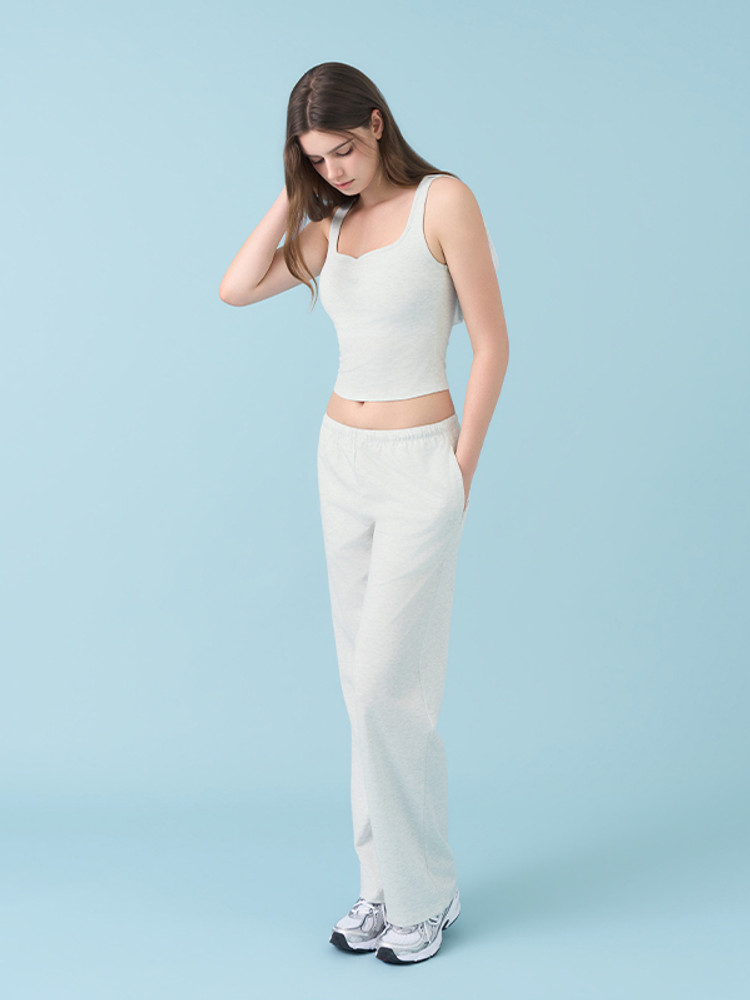 【宮廷領連PAD背心】預購_Soft Pique hooded sleeveless by Grandeline