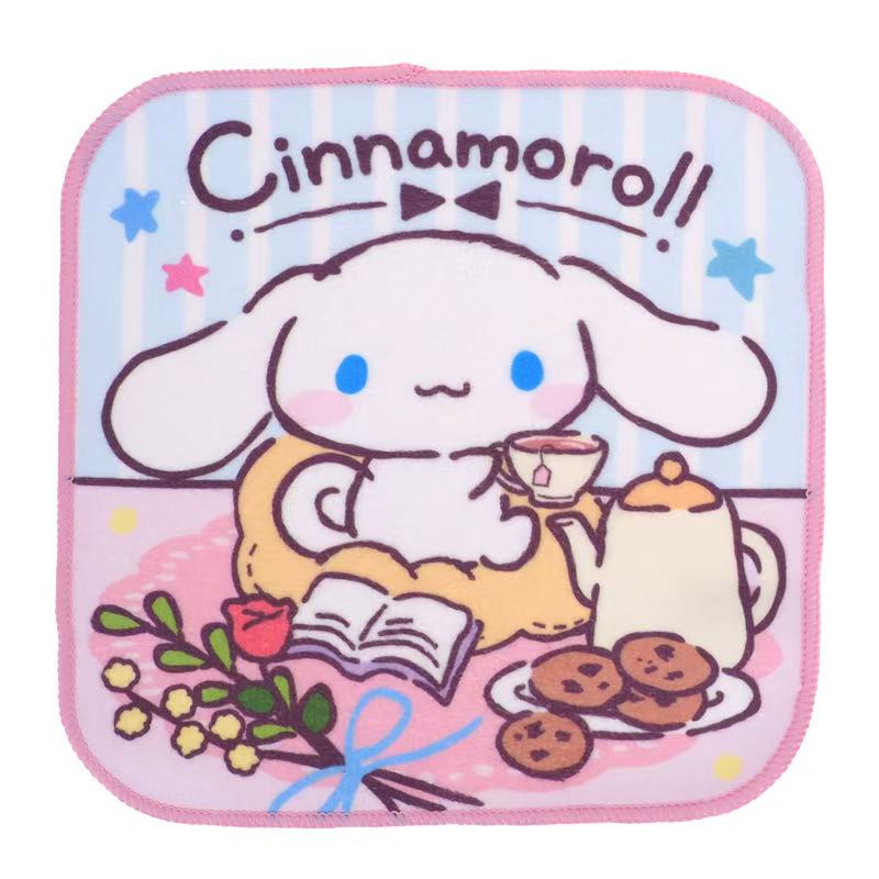 Cinnamoroll Mini Towel Set (2 pcs./ packs) w/ Plastic Tube 迷你方巾(2條裝)連膠樽