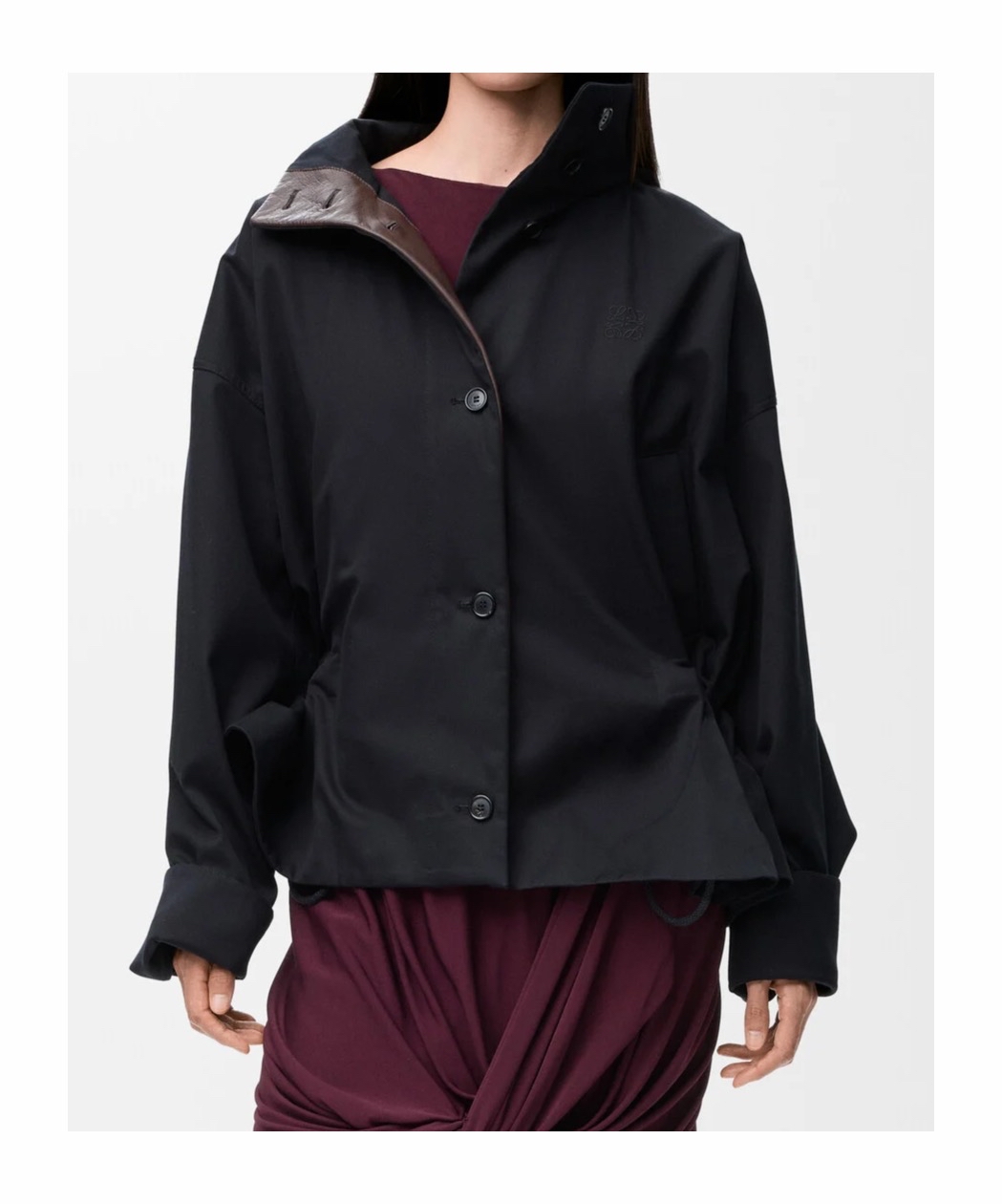 Loewe 女士 连帽休闲夹克FR-32 FR-34 FR-36 FR-38 FR-40 FR-42 FR-44码 