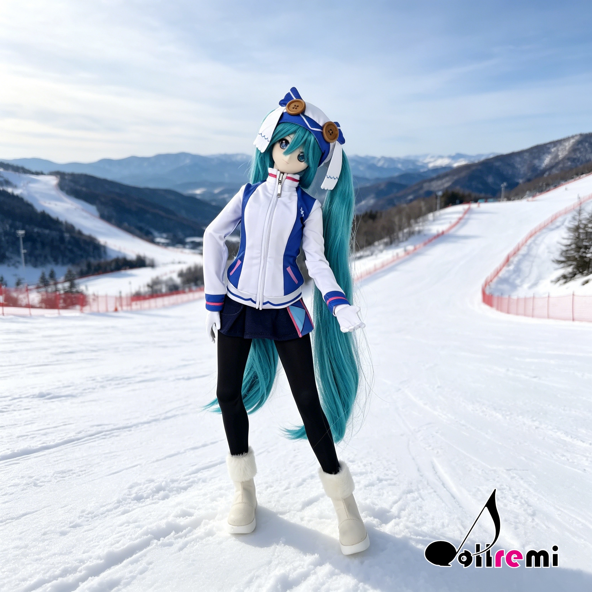 【dollremi】(DD0926) COS 初音未來 Hatsune Miku - SNOW MIKU 雪未來 2016
