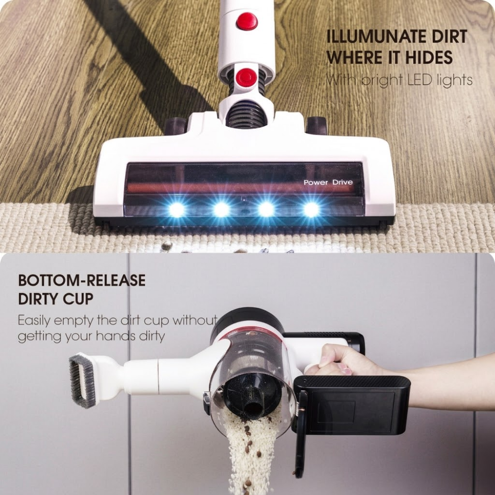 Morries 2 in 1 Cordless Stick Vacuum Cleaner MS20KPAHCV ST