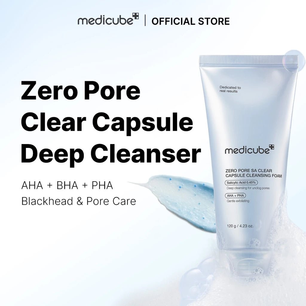 🇰🇷 韓國 Medicube 零毛孔泡沫潔面乳 (Zero Foam Cleanser) 120G. ✅ 現貨 ✅ ‼️ 售完即止‼️