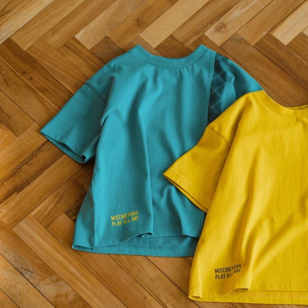 🆕【⭐訂購⭐】🌀 🇯🇵 日本直送🇯🇵 簡潔 透明格紋 短袖TEE［2款選］🌀[ELDA-0237][260526]