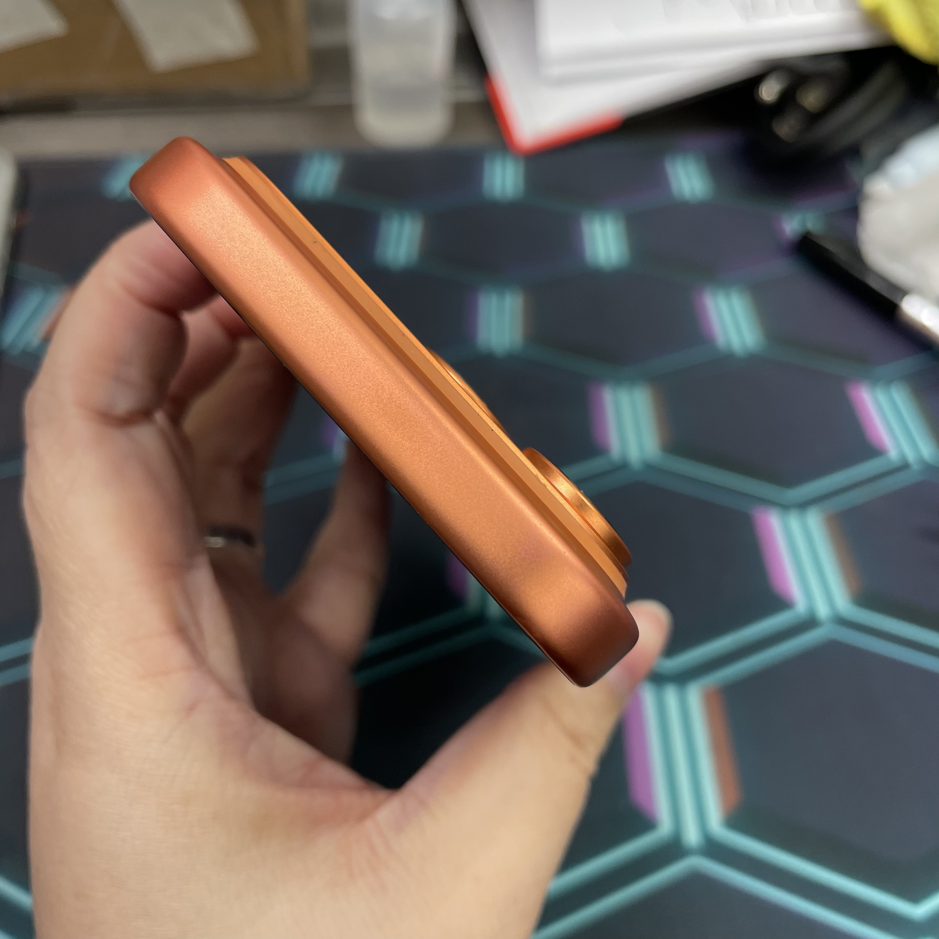 *8364 17 pro 完美機 512GB 電98 橙色 orange
