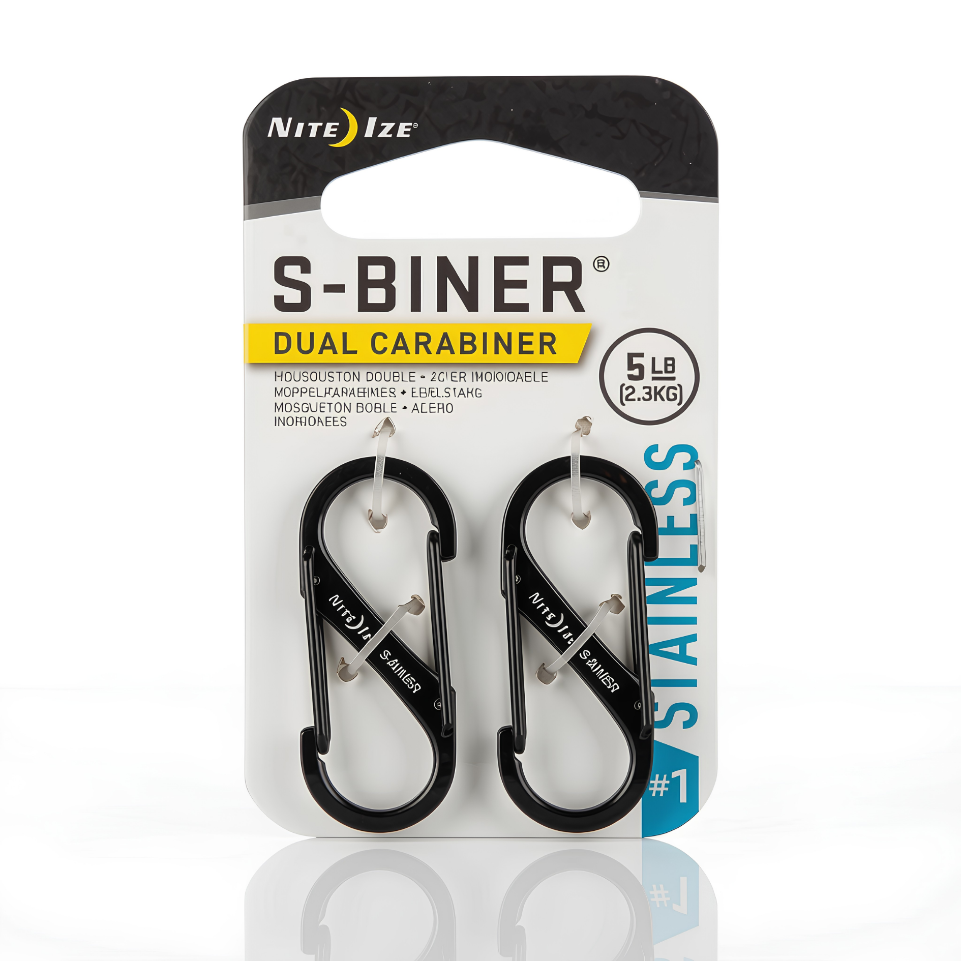 Nite-Ize S-Biner #1, 2 pcs Set