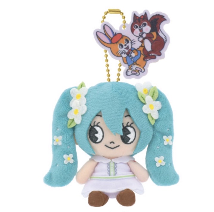 初音未來x太空糖公仔吊飾